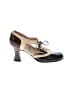 Anyi Lu 100% Leather Brown Heels Size EU 36 1/2 - photo 1