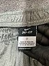 Nike 100% Polyester Gray Athletic Shorts Size 7 - photo 3