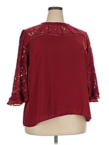 Cato 3/4 Sleeve Blouse (view 1)