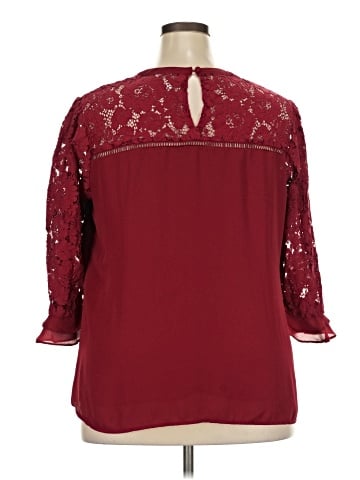 Cato 3/4 Sleeve Blouse (view 2)