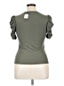 rue21 Green Short Sleeve Top Size XL - photo 2