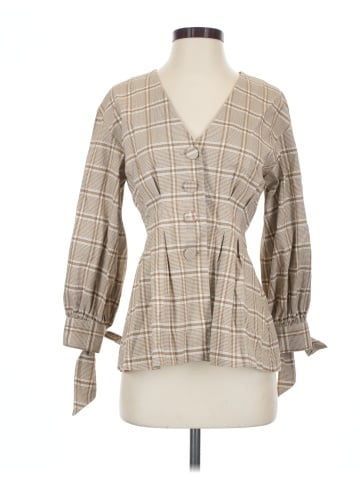 Pearl By Lela Rose 3/4 Sleeve Blouse (view 1)
