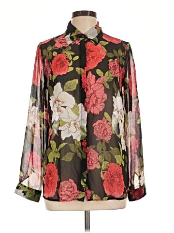 QVC Long Sleeve Blouse (view 1)