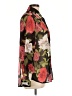 QVC Floral Black Long Sleeve Blouse Size L (estimated) - photo 4