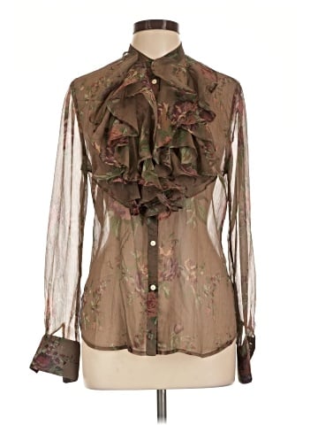 Lauren by Ralph Lauren Long Sleeve Blouse (view 1)