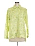 Unbranded Floral Green Long Sleeve Blouse Size L - photo 1