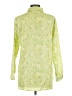Unbranded Floral Green Long Sleeve Blouse Size L - photo 2
