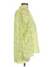 Unbranded Floral Green Long Sleeve Blouse Size L - photo 4