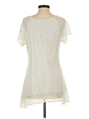 Brittany Black Short Sleeve Blouse (view 2)