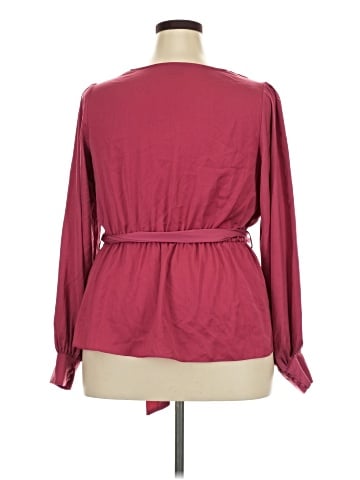 City Chic Long Sleeve Blouse (view 2)