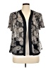 Studio 1 100% Polyester Black Kimono Size 16 - photo 1