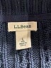 L.L.Bean 100% Cotton Blue Cardigan Size L - photo 7
