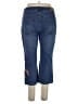 Coldwater Creek Floral Blue Jeans Size 16 (petite) - photo 2