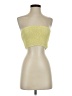 Shein 100% Polyester Yellow Sleeveless Top Size XS - photo 1