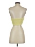 Shein 100% Polyester Yellow Sleeveless Top Size XS - photo 2