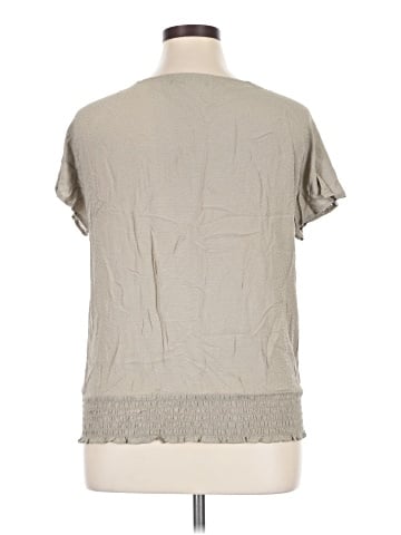 Live and Let Live Short Sleeve Blouse (view 2)