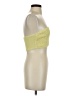 Shein 100% Polyester Yellow Sleeveless Top Size XS - photo 4