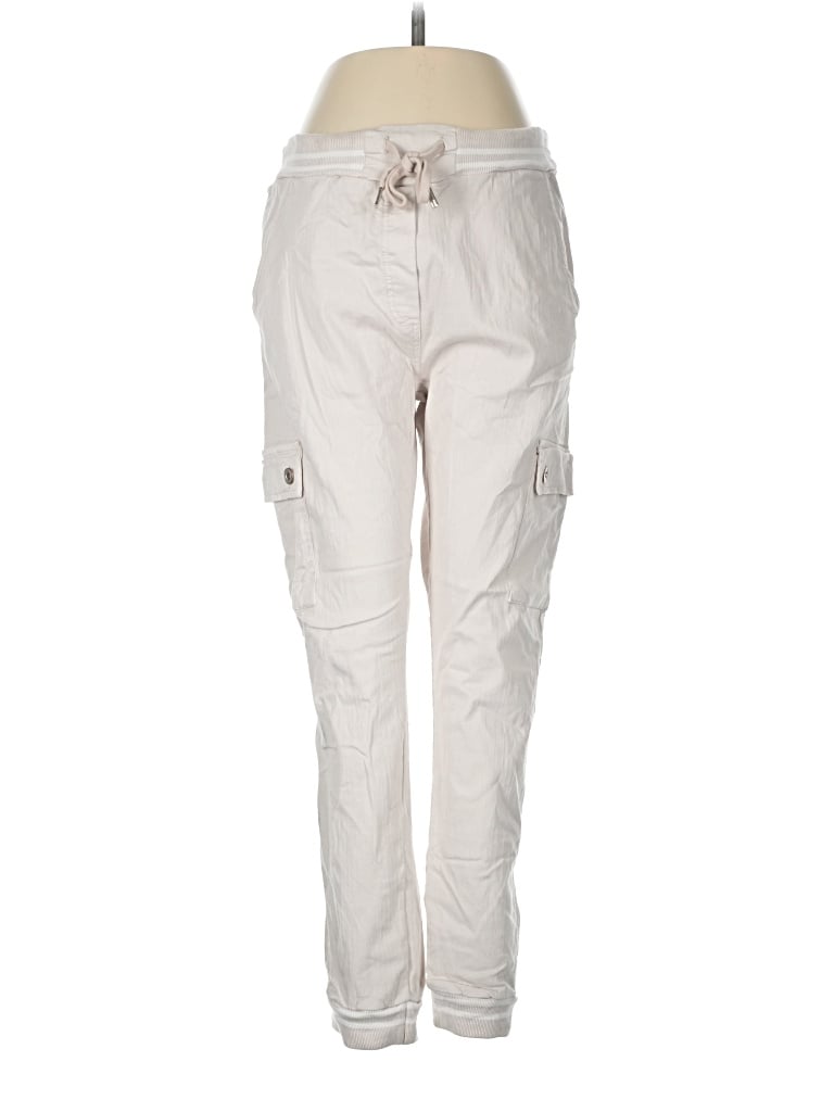 Pre-owned Venti6 Cargo Pants In Ivory