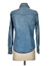 J.Crew Blue Long Sleeve Button-Down Shirt Size 4 - photo 2