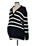 Hatch Stripes Blue Pullover Sweater Size Med Maternity (2) - photo 1