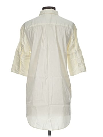 H&M L.O.G.G. 3/4 Sleeve Button-Down Shirt (view 2)