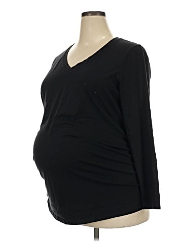 Old Navy - Maternity 3/4 Sleeve T-Shirt (view 1)