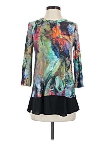 Karen Kane 3/4 Sleeve Blouse (view 1)