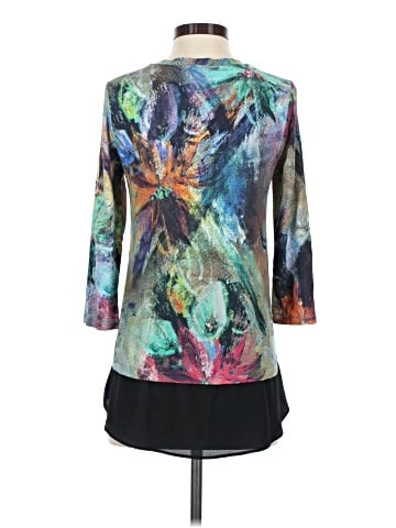 Karen Kane 3/4 Sleeve Blouse (view 2)