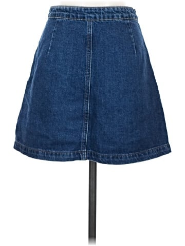 Topshop Denim Skirt (view 2)