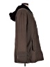 Gallery 100% Polyester Solid Brown Coat Size M (petite) - photo 4
