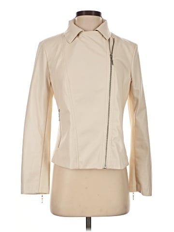 Chico's Faux Leather Jacket (view 1)