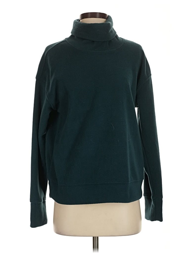 Pre-owned Active By Old Navy Turtleneck Sweater In Teal