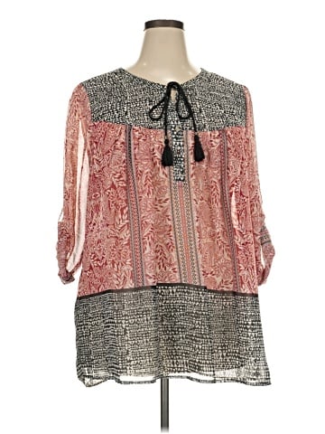 DR2 3/4 Sleeve Blouse (view 1)