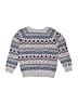 Old Navy Chevron-herringbone Gray Pullover Sweater Size 3T - photo 2