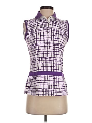 Lady Hagen Sleeveless Polo (view 1)