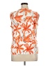 Kasper Orange Sleeveless Blouse Size XL - photo 2