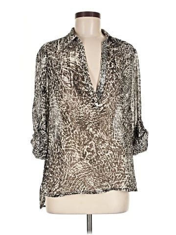 JLo by Jennifer Lopez 3/4 Sleeve Blouse (view 1)