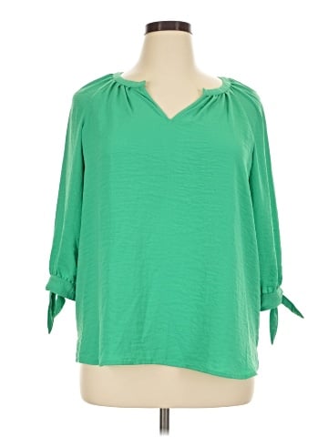 Westbound 3/4 Sleeve Blouse (view 1)