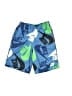Nike 100% Polyester Graphic Blue Board Shorts Size L (kids) - photo 1