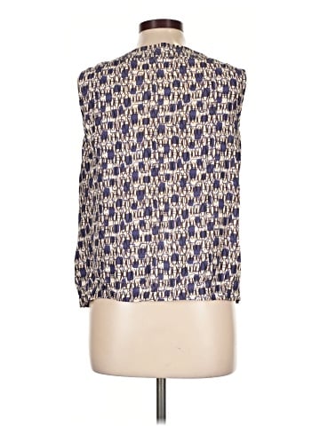 Rene Lezard Sleeveless Silk Top (view 2)