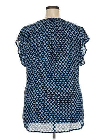Roz & Ali Short Sleeve Blouse (view 2)