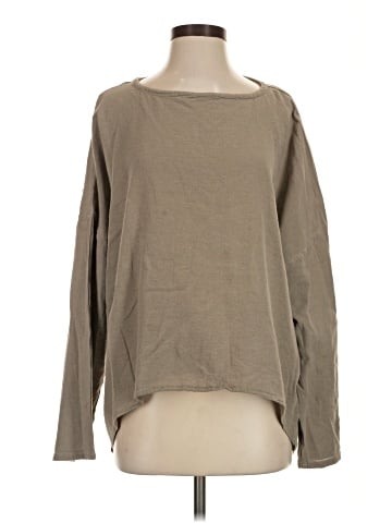 Oh My Gauze! Long Sleeve Top (view 1)