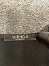 Solemio Solid Black Romper Size M - photo 4