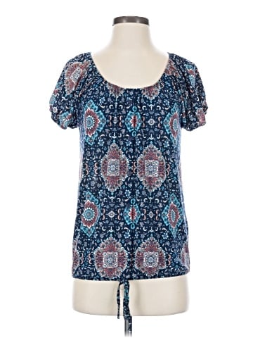 Lavish Short Sleeve Blouse (view 1)