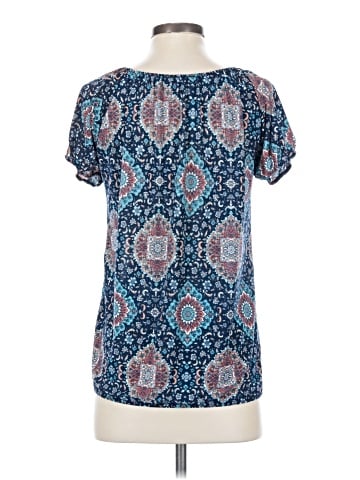 Lavish Short Sleeve Blouse (view 2)