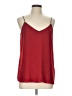 Naked Zebra 100% Polyester Red Sleeveless Blouse Size L - photo 1