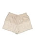 wren 100% Polyester Paisley Ivory Shorts Size M - photo 2