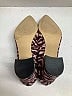 Nine West Animal Print Pink Heels Size 7 1/2 - photo 4
