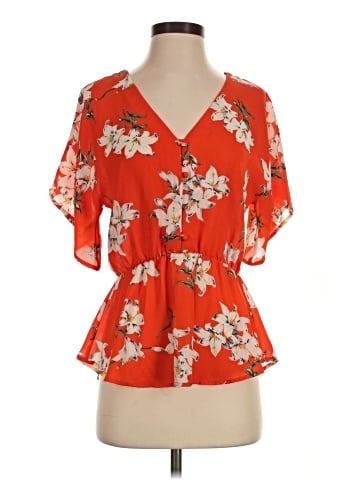 Sienna Sky Short Sleeve Blouse (view 1)