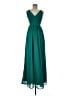 ASOS 100% Polyester Teal Green Cocktail Dress Size 8 - photo 1